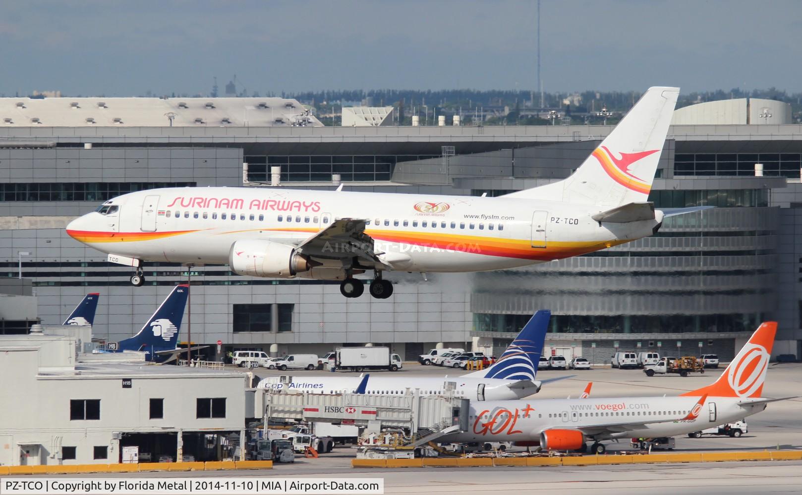 PZ-TCO, 1997 Boeing 737-36N C/N 28669, Suriname 737-300