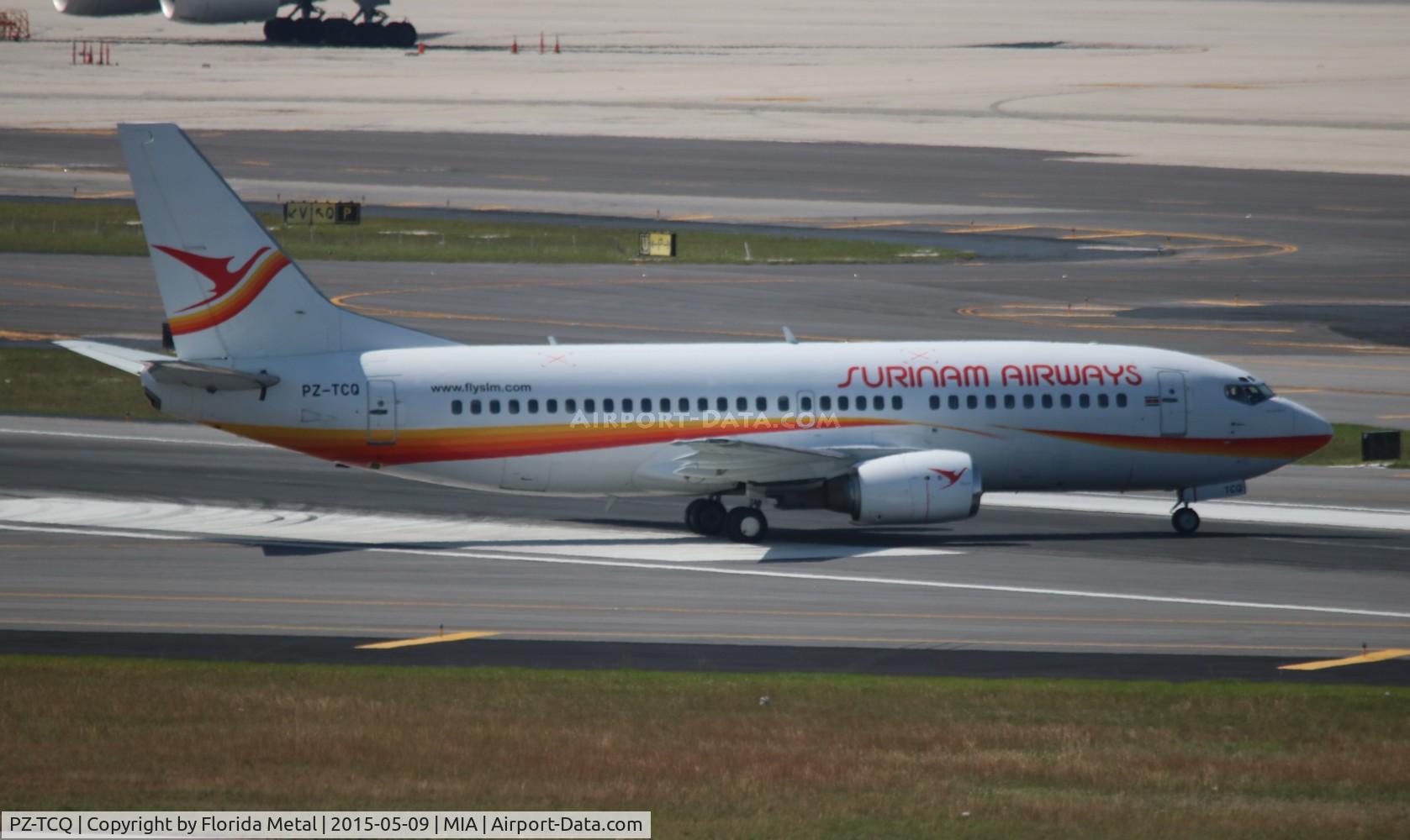 PZ-TCQ, 1993 Boeing 737-3Q8 C/N 26295, Suriname 737