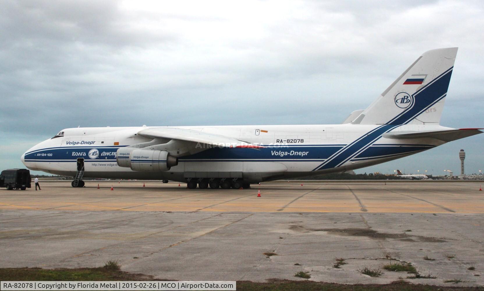 RA-82078, 1996 Antonov An-124-100 Ruslan C/N 9773054559153, Antonov 124 Volga Dnepr