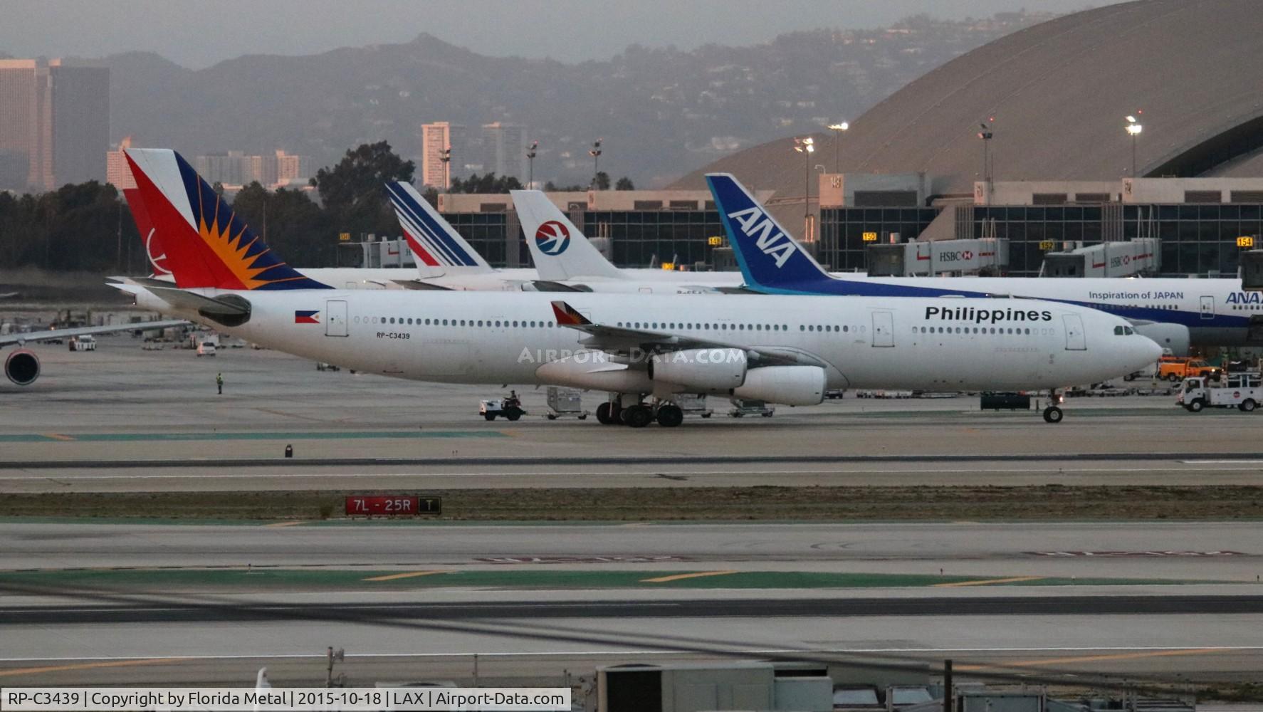 RP-C3439, 2002 Airbus A340-313 C/N 459, Philippine A340-300