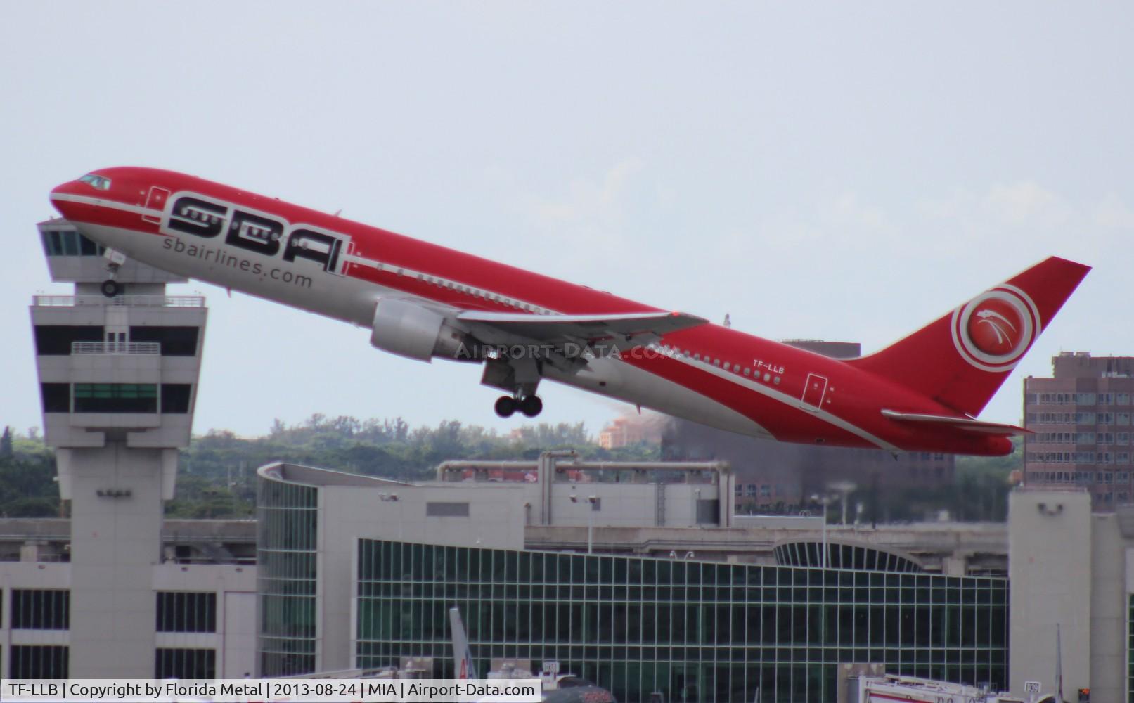 TF-LLB, 1991 Boeing 767-3Y0/ER C/N 25000, Santa Barbara 767-300