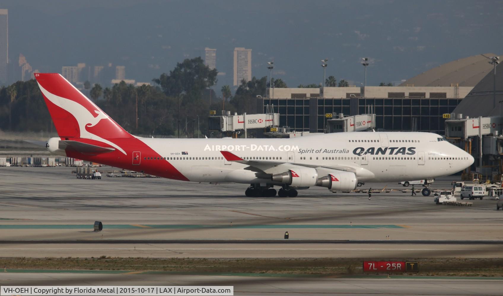 VH-OEH, 2003 Boeing 747-438/ER C/N 32912, Qantas 747-400