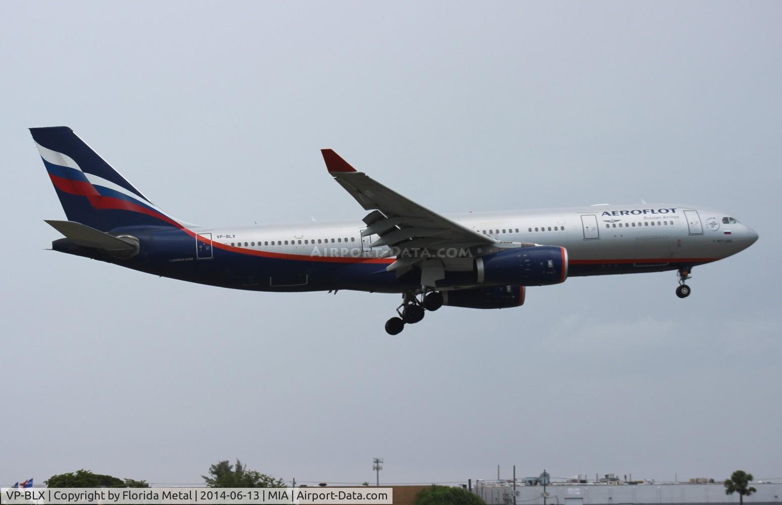 VP-BLX, 2008 Airbus A330-243 C/N 963, Aeroflot A332