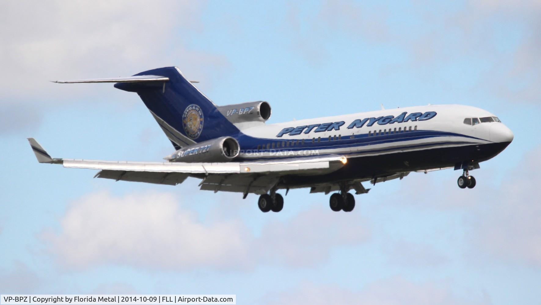 VP-BPZ, 1970 Boeing 727-17(RE) Super 27 C/N 20327, Peter Nygard 727-100