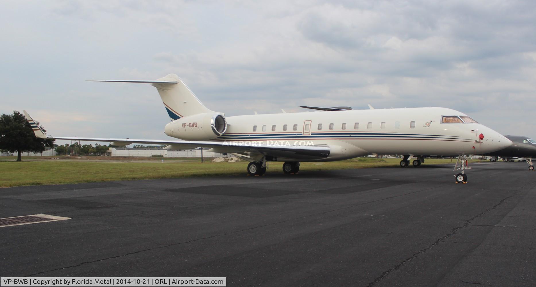 VP-BWB, Bombardier BD-700-1A11 Global 5000 C/N 9161, Global 5000