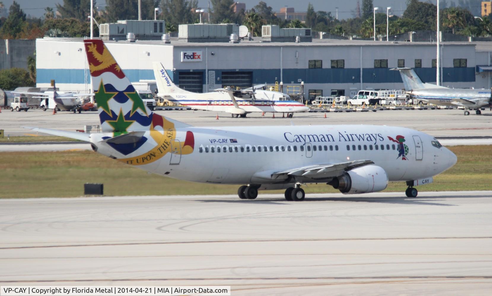 VP-CAY, 1993 Boeing 737-3Q8 C/N 26286, Cayman Airways