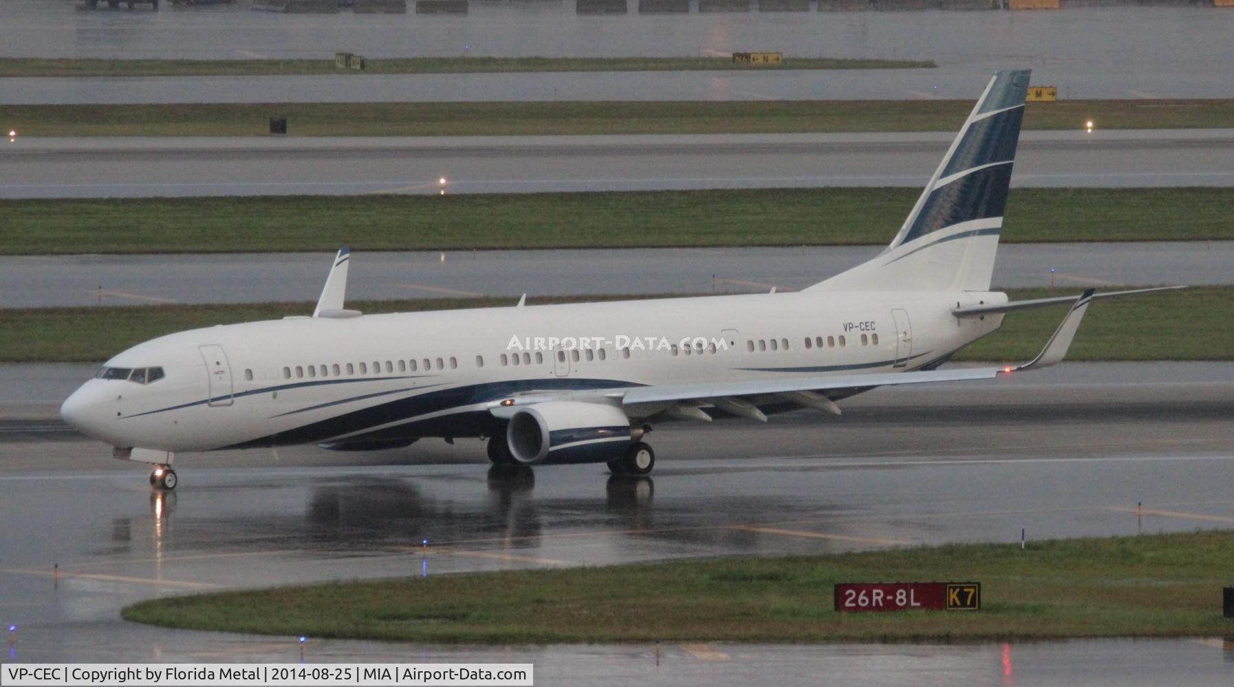 VP-CEC, 2008 Boeing 737-9HW(ER) C/N 37564, Boeing BBJ3