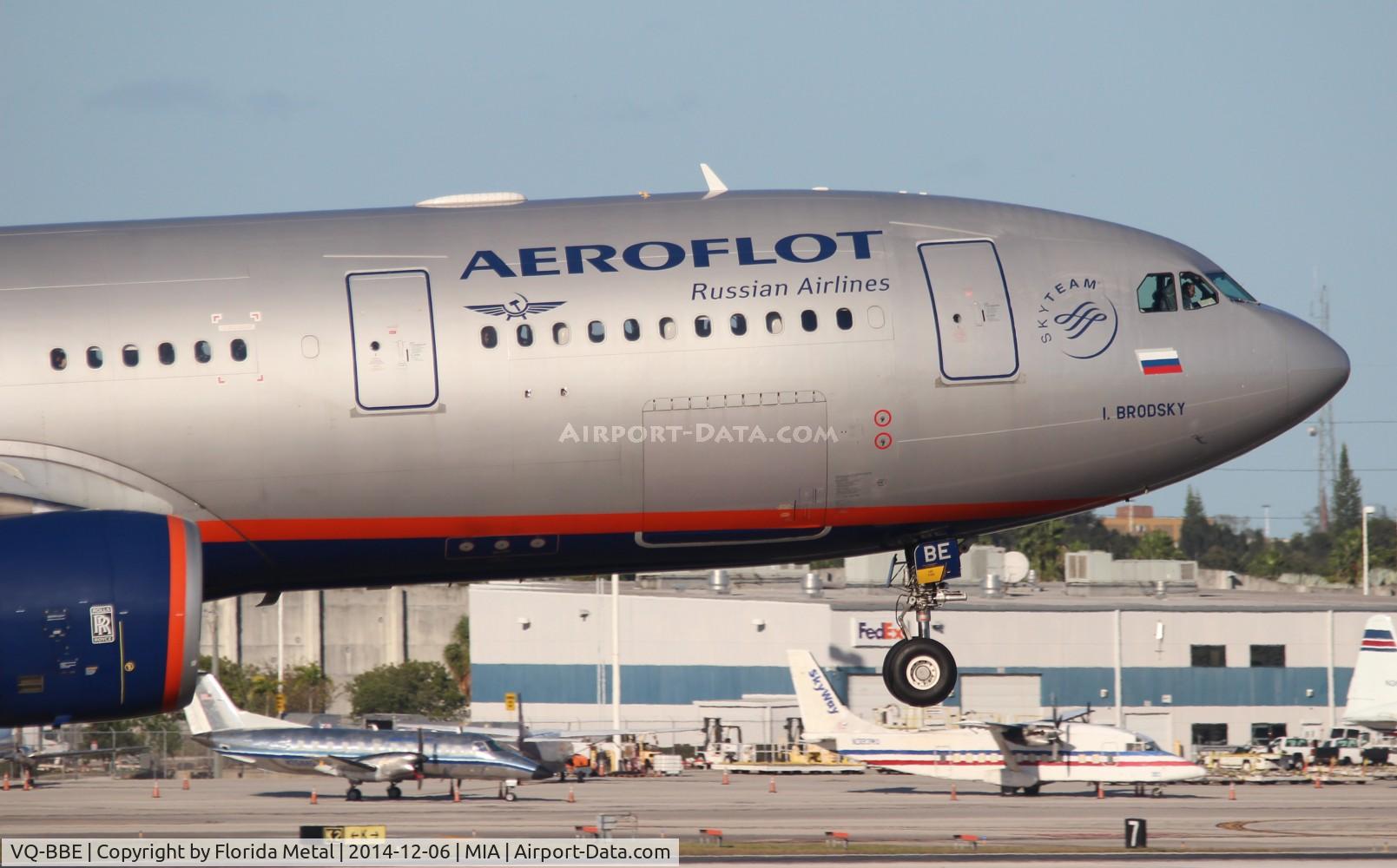 VQ-BBE, 2009 Airbus A330-243 C/N 1014, Aeroflot