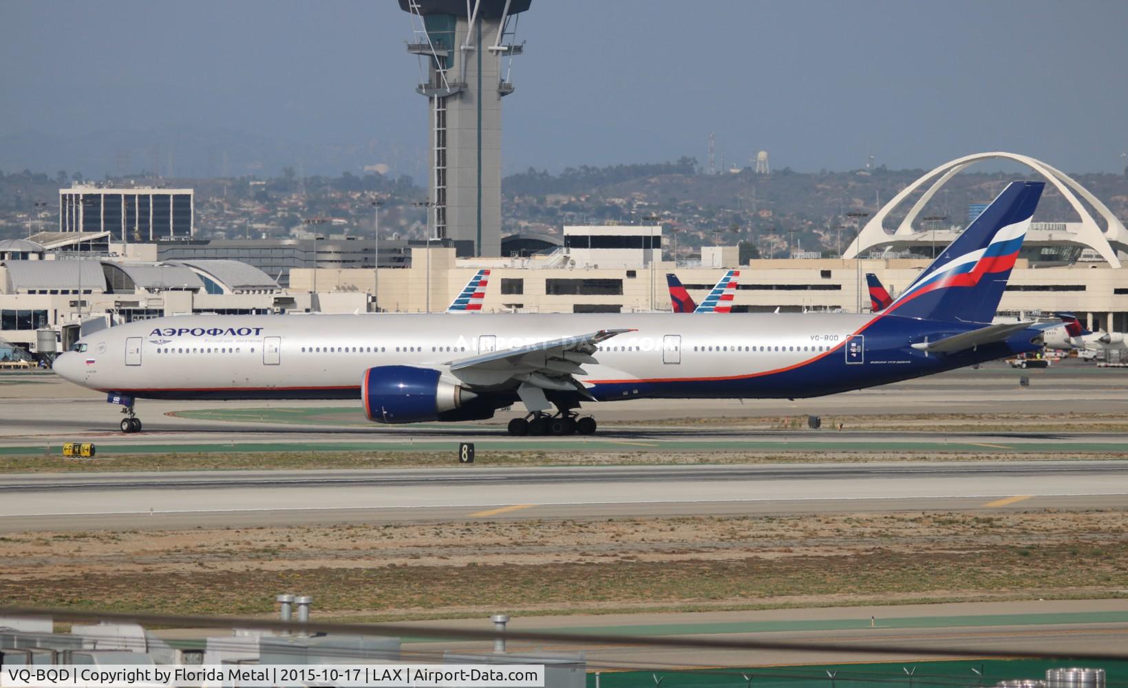 VQ-BQD, 2014 Boeing 777-3M0/ER C/N 41682, Aeroflot