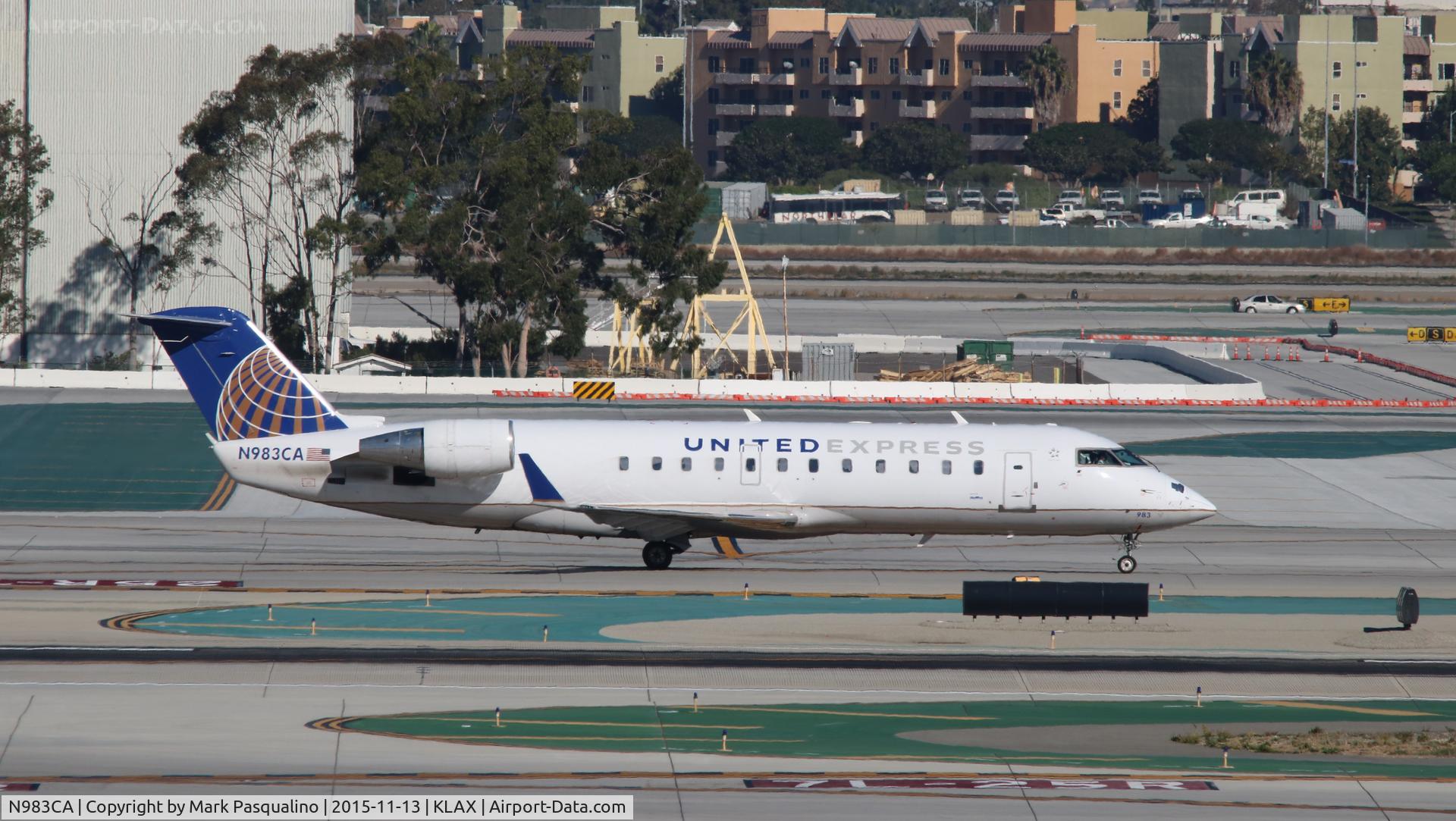 N983CA, 1997 Canadair CRJ-100ER (CL-600-2B19) C/N 7169, CL-600-2B19