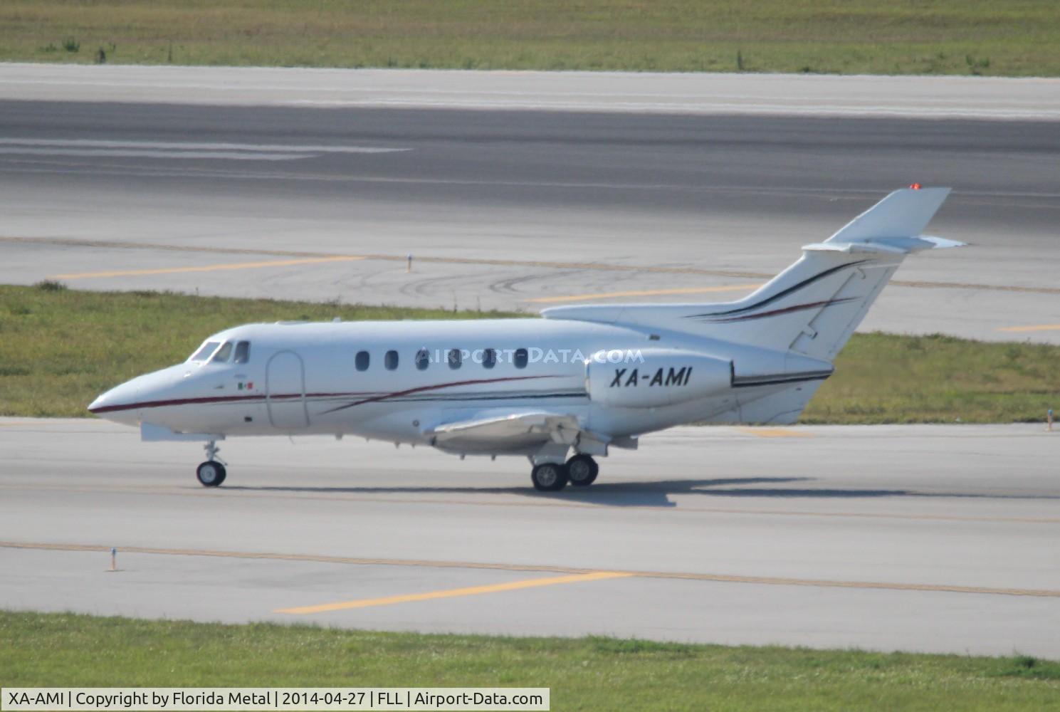 XA-AMI, 1980 British Aerospace HS.125-700A C/N 257098, HS-700A