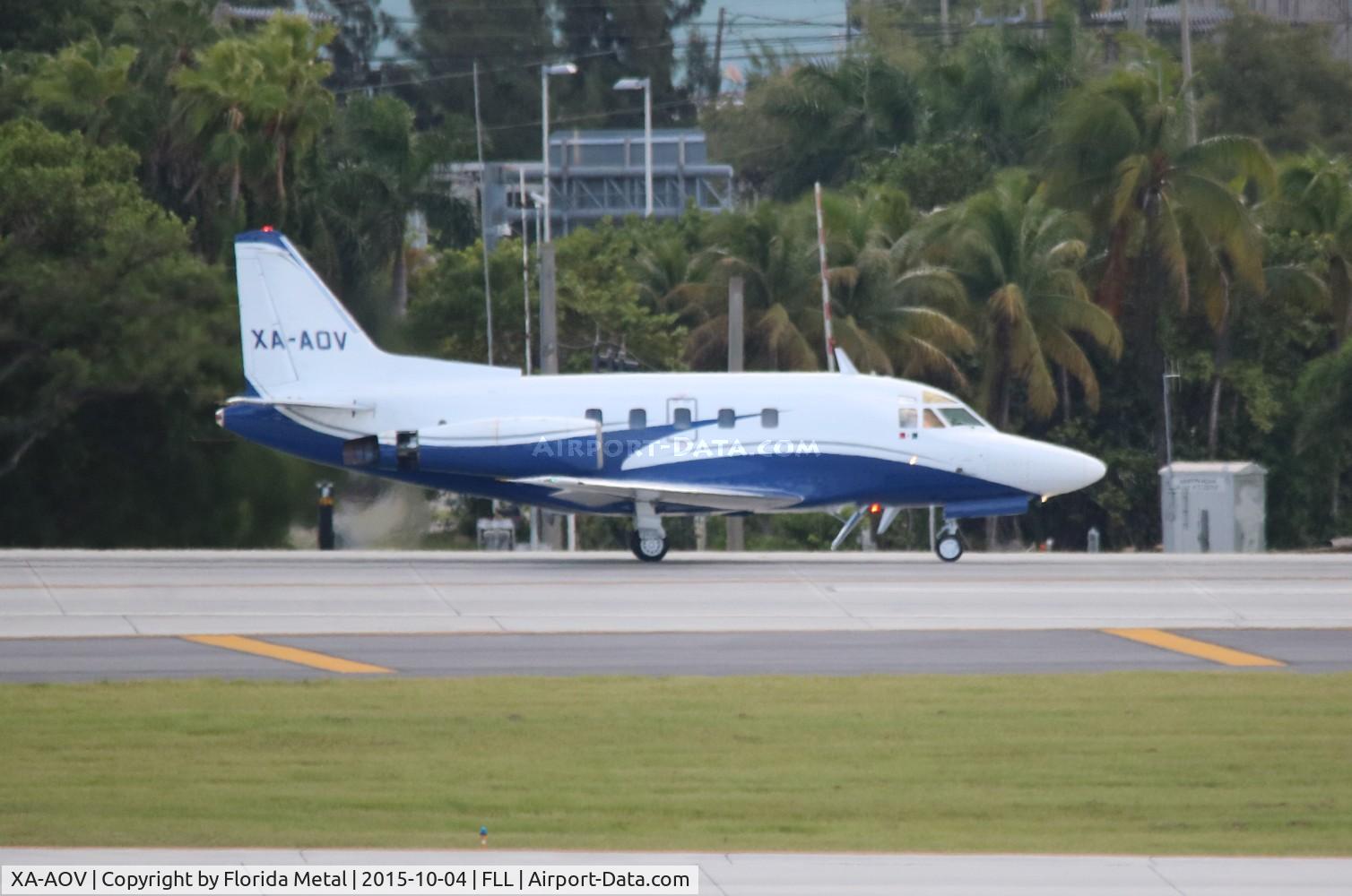 XA-AOV, 1977 Rockwell International NA-265-60 Sabreliner 60 C/N 306-137, Sabreliner
