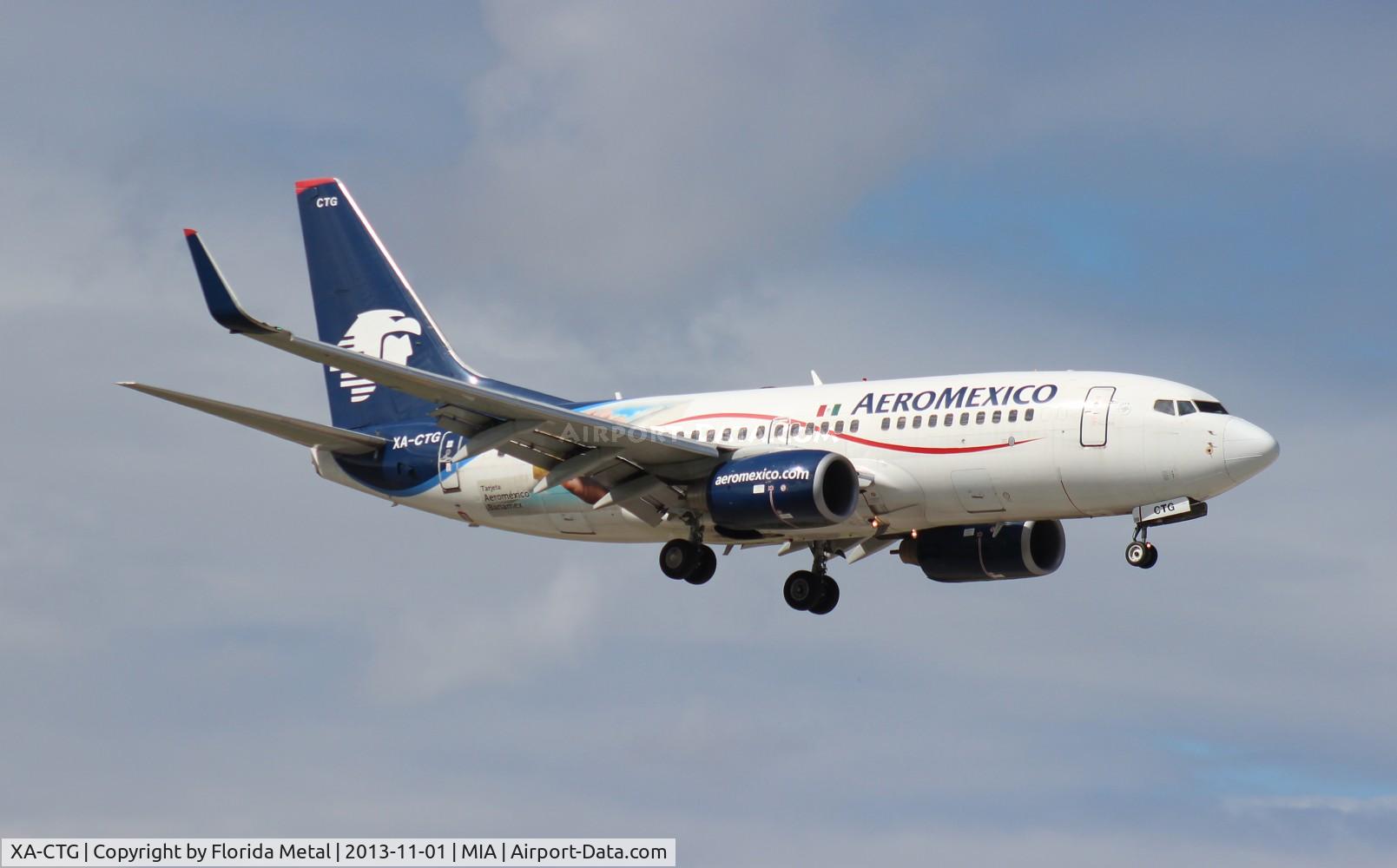XA-CTG, 2007 Boeing 737-752 C/N 35123, Aeromexico