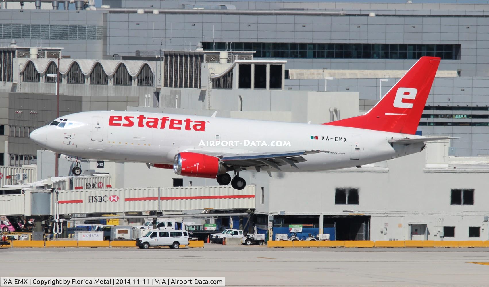 XA-EMX, 1987 Boeing 737-375F C/N 23707, Estafeta Cargo