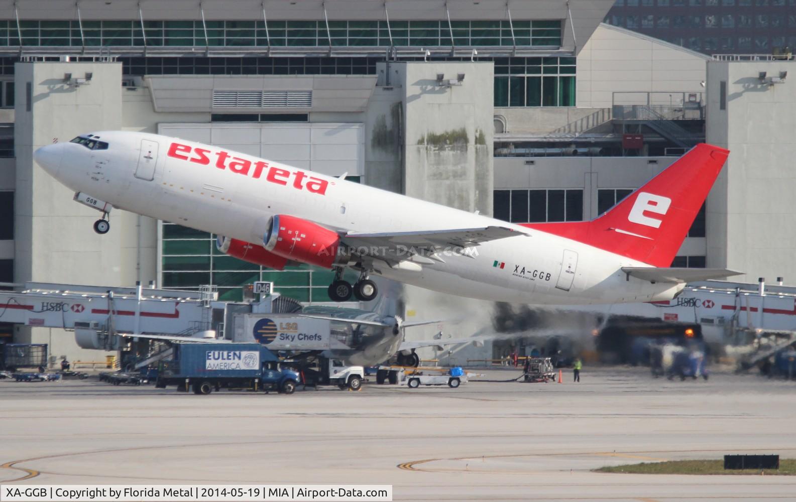 XA-GGB, 1989 Boeing 737-3M8 C/N 24023, Estafeta