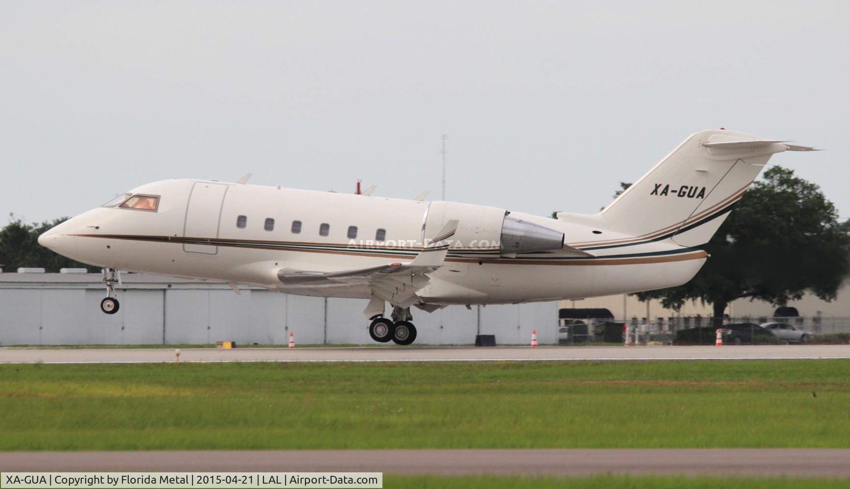 XA-GUA, Canadair Challenger 601-3A (CL-600-2B16) C/N 5076, Challenger 601A