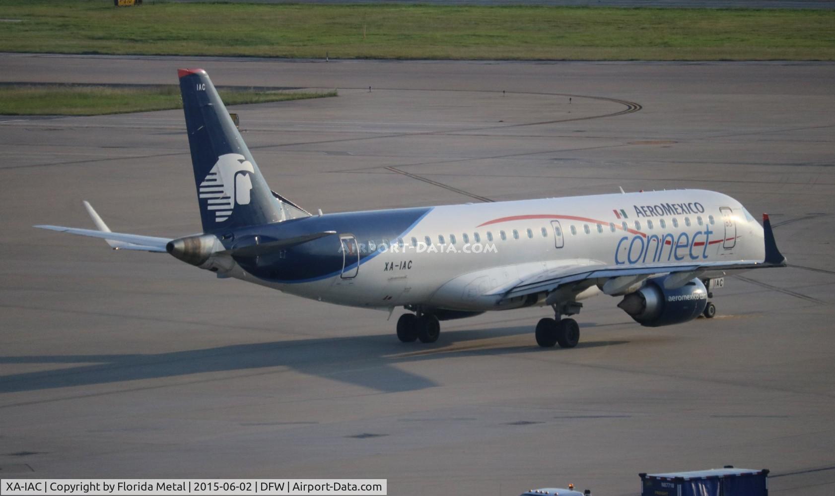 XA-IAC, 2008 Embraer 190LR (ERJ-190-100LR) C/N 19000238, Aeromexico