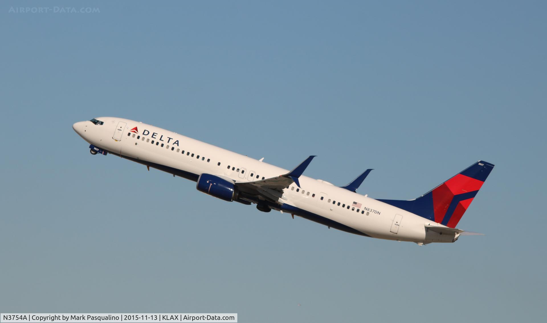 N3754A, 2001 Boeing 737-832 C/N 29626, Boeing 737-800
