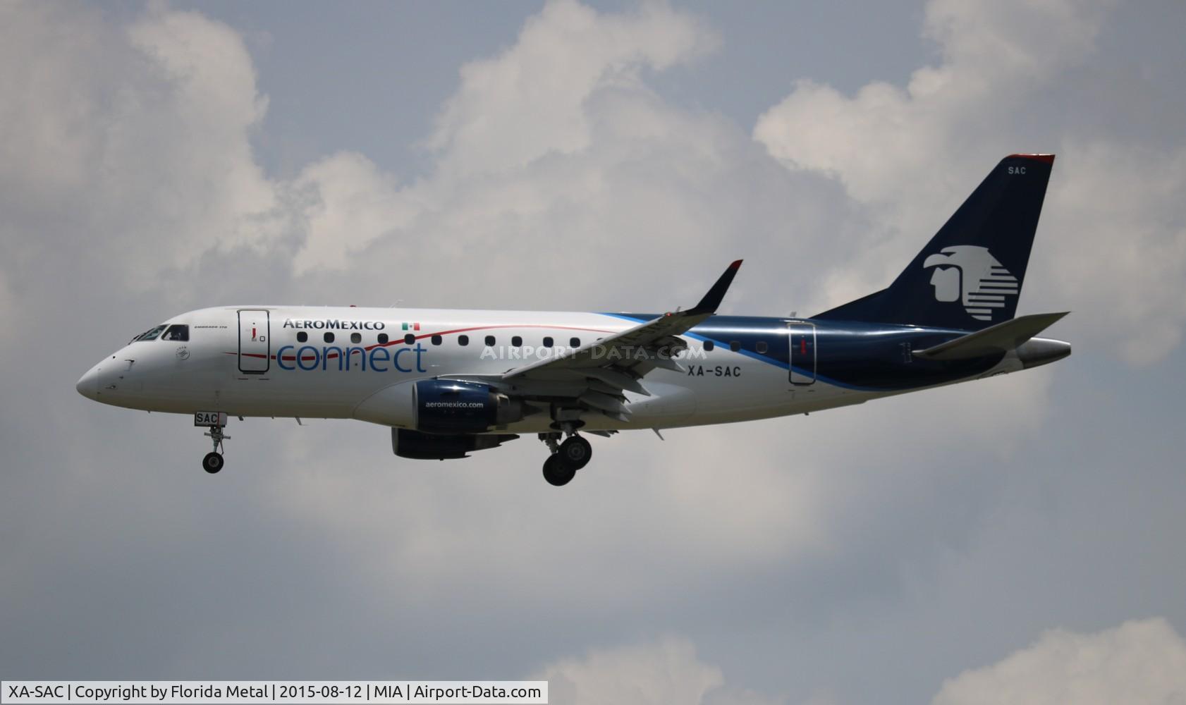 XA-SAC, 2006 Embraer 170LR (ERJ-170-100LR) C/N 17000139, Aeromexico Connect