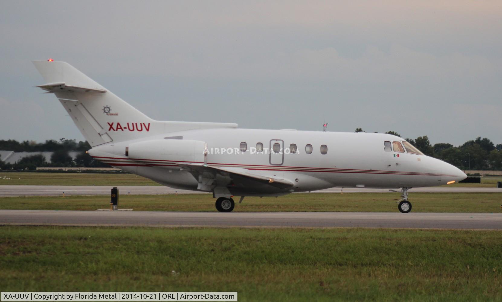 XA-UUV, 1999 Raytheon Hawker 800XP C/N 258415, Hawker 800XP