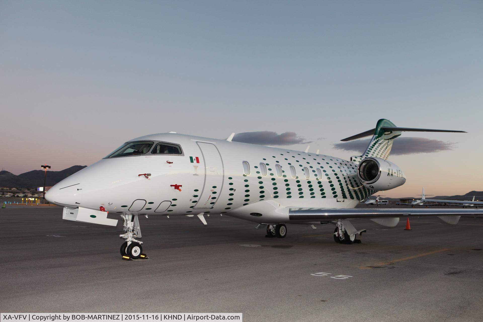 XA-VFV, Bombardier Challenger 300 (BD-100-1A10) C/N 20427, DURING NBAA 2015 AT KHND.
MR. BOB MARTINEZ BEST PHOTOGRAPHER IN ACFTS.