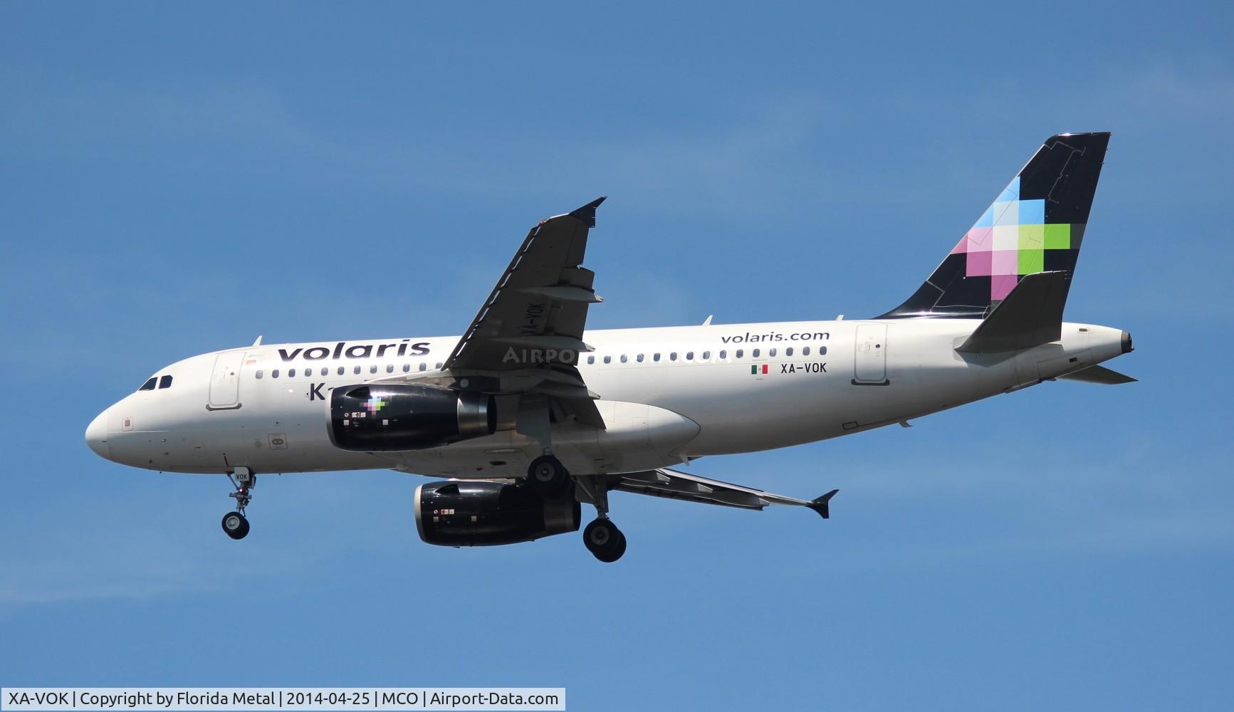 XA-VOK, 2008 Airbus A319-113 C/N 3450, Volaris