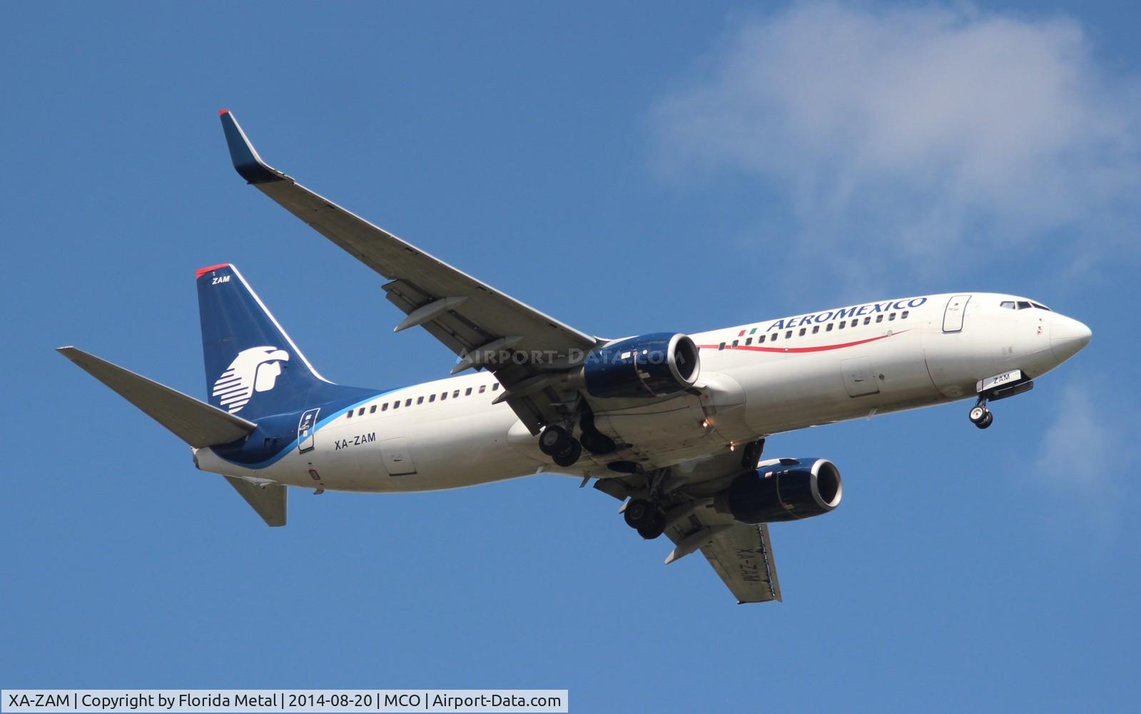 XA-ZAM, 2007 Boeing 737-852 C/N 35120, Aeromexico