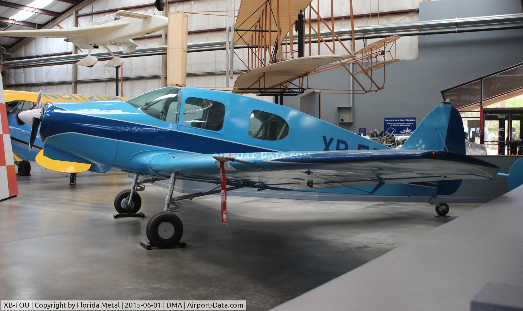 XB-FOU, Bellanca 14-13-2 Cruisair Senior C/N 1551, Bellanca 14-13-2