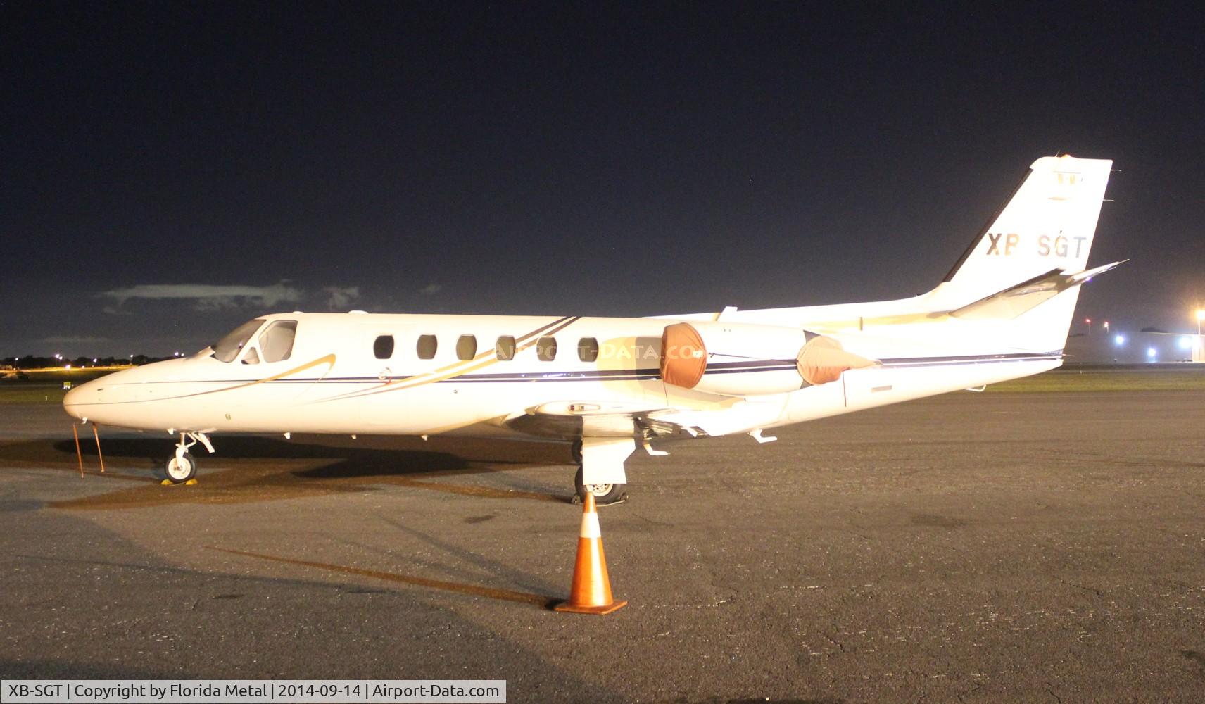 XB-SGT, 1980 Cessna 550 C/N 550-0205, Citation 550