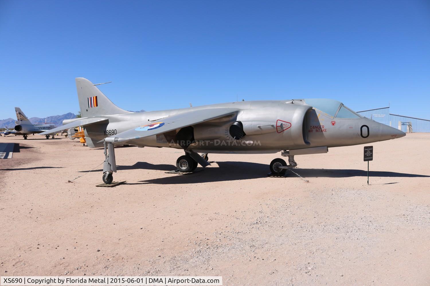 XS690, 1964 Hawker Siddeley XV-6A Kestrel C/N Not found XS690/64-18264, XV-6A Kestrel
