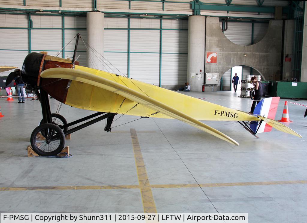 F-PMSG, 2013 Morane-Saulnier Type G Replica C/N 01-RA, Exhibited during FNI Airshow 2015