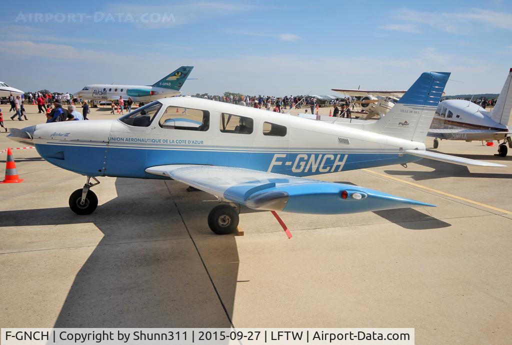 F-GNCH, Piper PA-28-181 Archer C/N 28-43074, Exhibited during FNI Airshow 2015