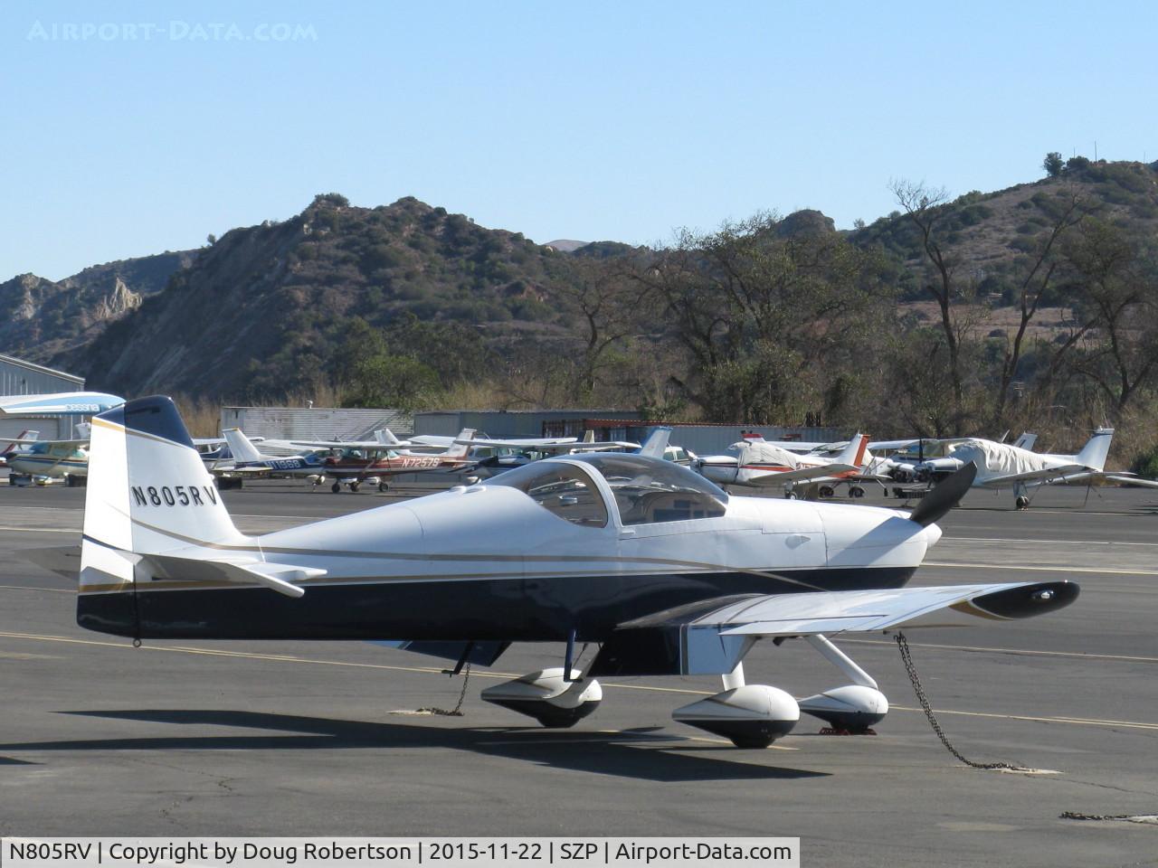 N805RV, 2007 Vans RV-6A C/N 25686, 2007 Dierenfield VAN's RV-6A, Lycoming IO-390-X 210 Hp
