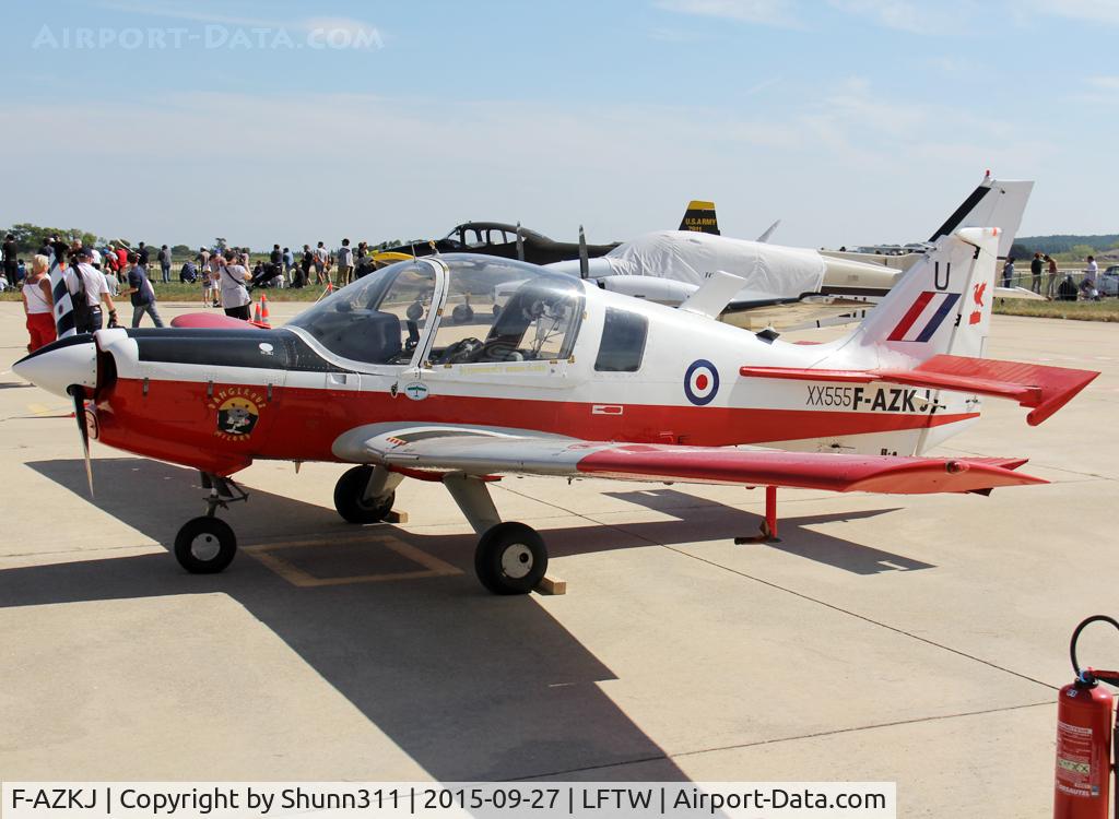 F-AZKJ, 1973 Scottish Aviation Bulldog T.1 C/N BH.120/248, Exhibited during FNI Airshow 2015