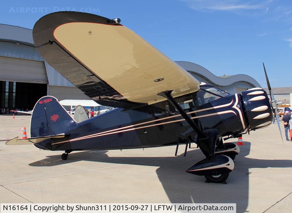 N16164, 1936 Stinson SR-8E Reliant C/N 9737, Exhibited during FNI Airshow 2015