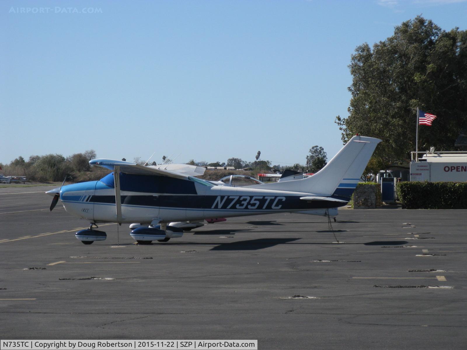 N735TC, 1977 Cessna 182Q Skylane C/N 18265663, 1977 Cessna 182Q SKYLANE, Continental O-470-U 230 Hp