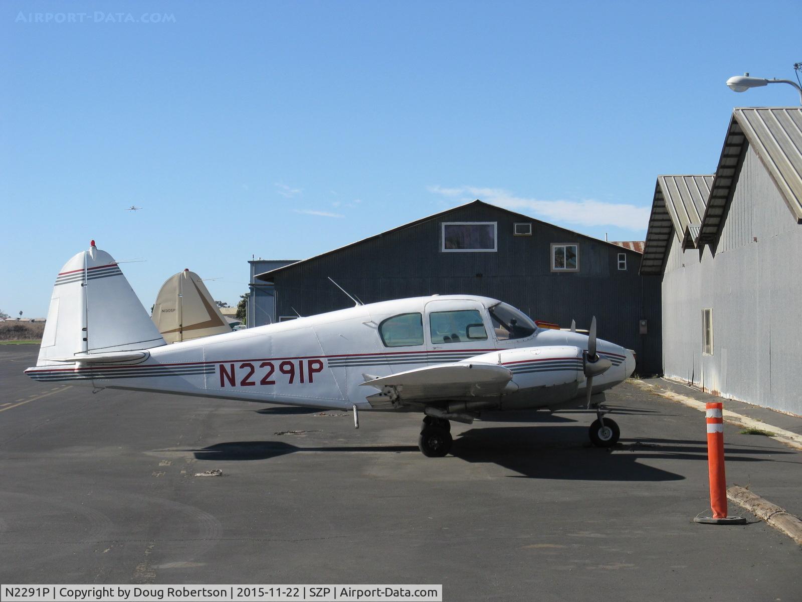 N2291P, 1957 Piper PA-23 Apache C/N 23-902, 1957 Piper PA-23 APACHE, two Lycoming O-320s 150 hp each