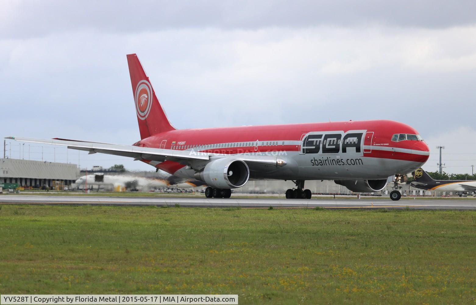 YV528T, Boeing 767-300/ER C/N 24349, Santa Barbara