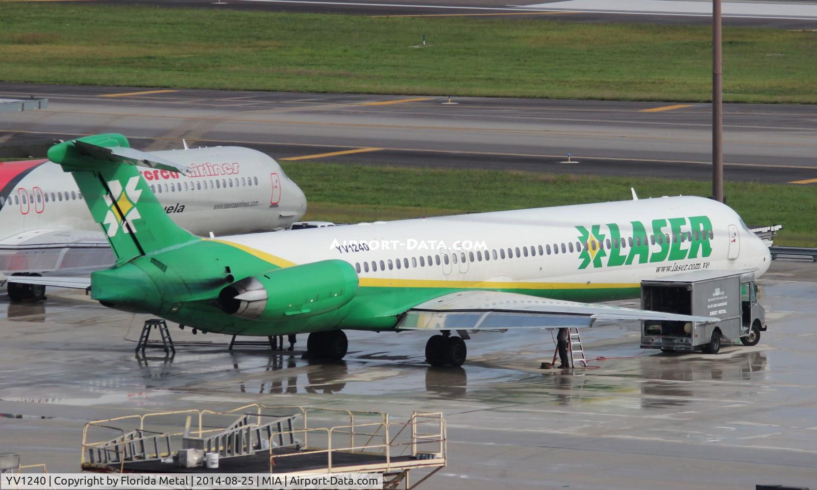 YV1240, 1990 McDonnell Douglas MD-81 (DC-9-81) C/N 49907, Laser Venezuela