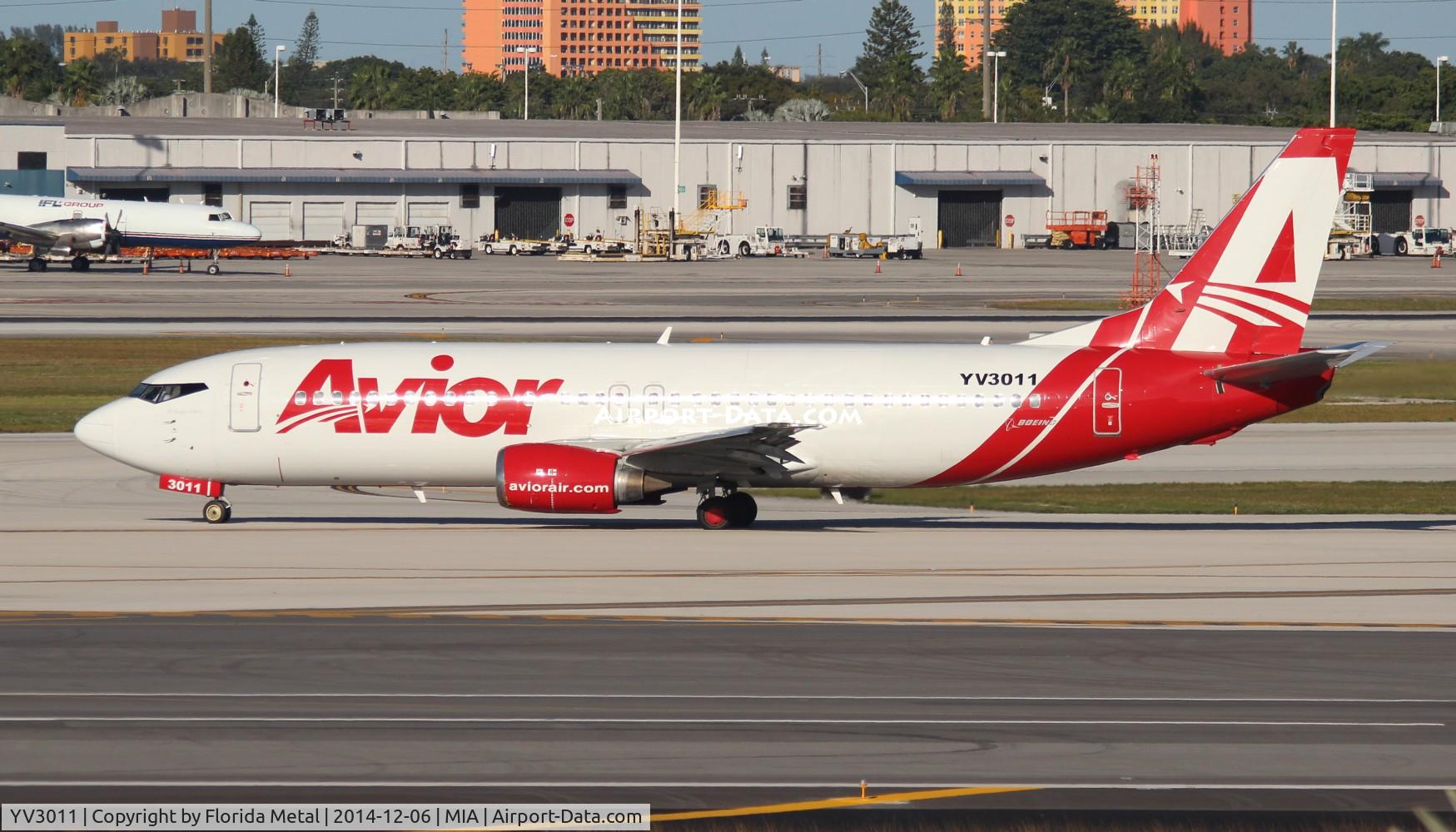 YV3011, 1989 Boeing 737-401 C/N 23989, Avior