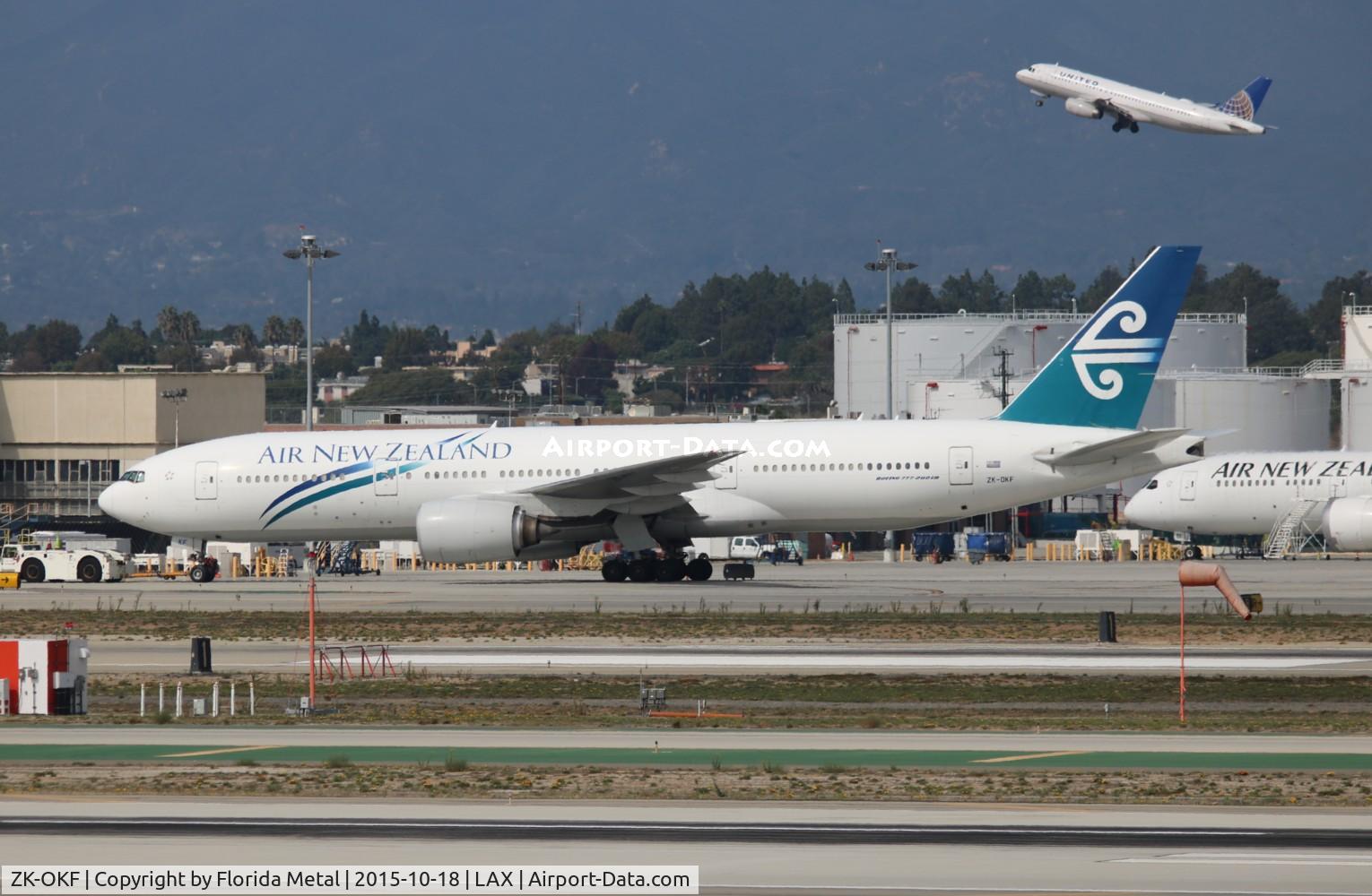 ZK-OKF, 2006 Boeing 777-219/ER C/N 34378, Air New Zealand