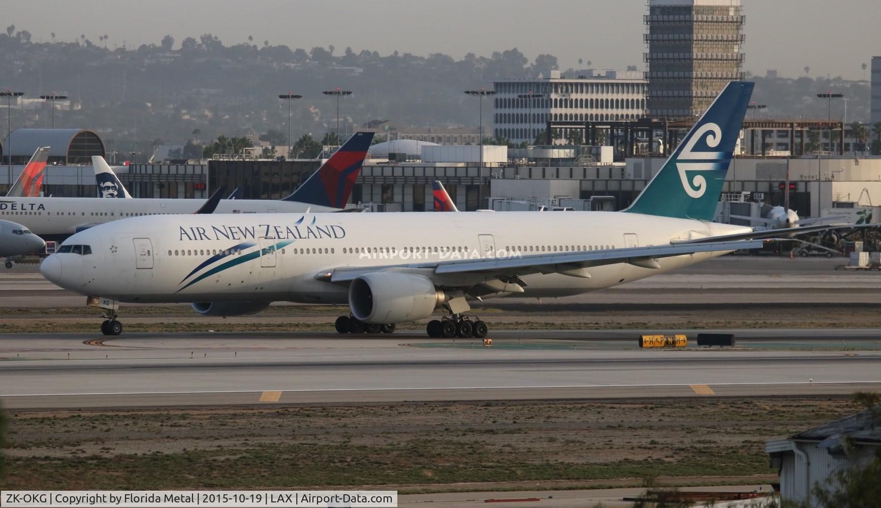 ZK-OKG, 2006 Boeing 777-219 C/N 29403, Air New Zealand