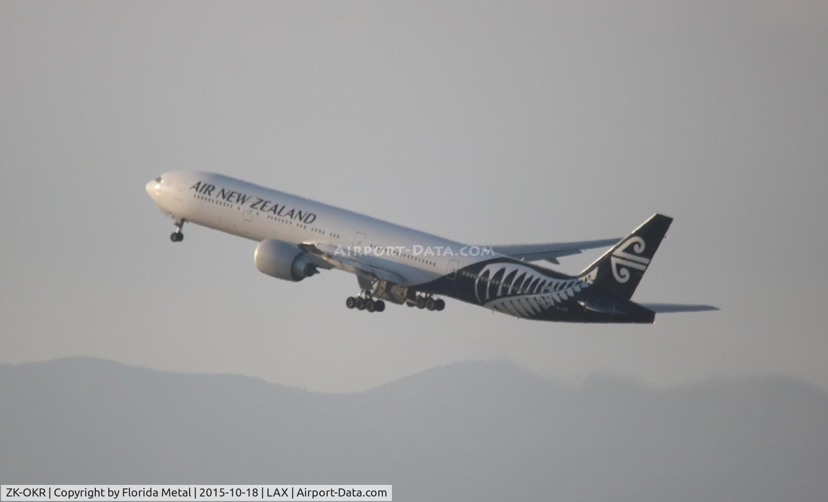 ZK-OKR, 2014 Boeing 777-306/ER C/N 44546, Air New Zealand