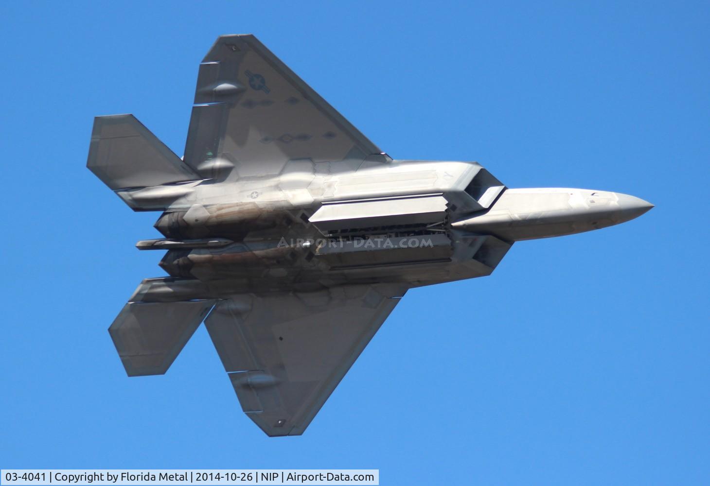 03-4041, 2003 Lockheed Martin F/A-22A Raptor C/N 4041, F-22A Raptor