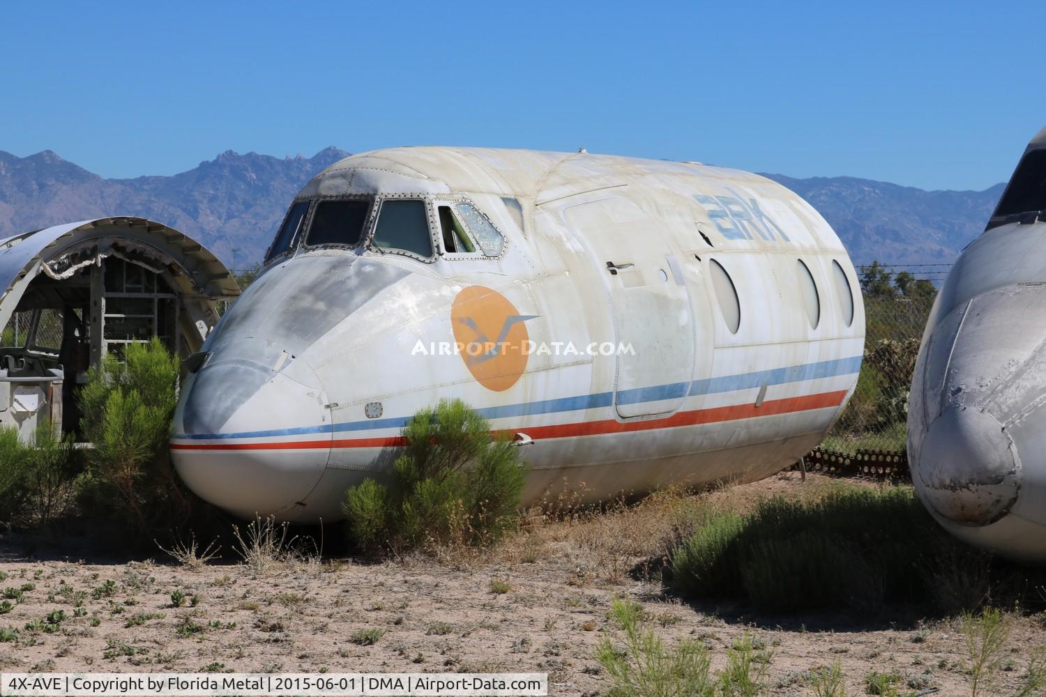 4X-AVE, 1959 Vickers Viscount 831 C/N 403, Viscount
