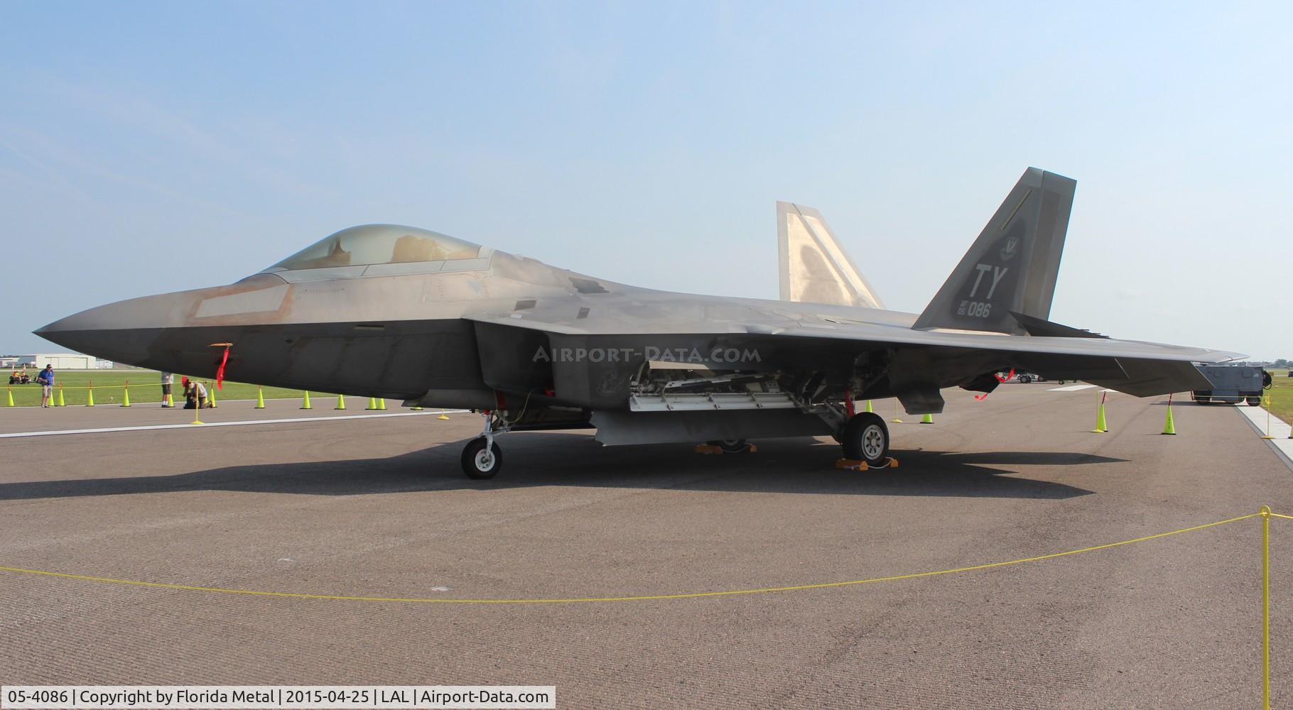 05-4086, Lockheed Martin F-22A Raptor C/N 4086, F-22A