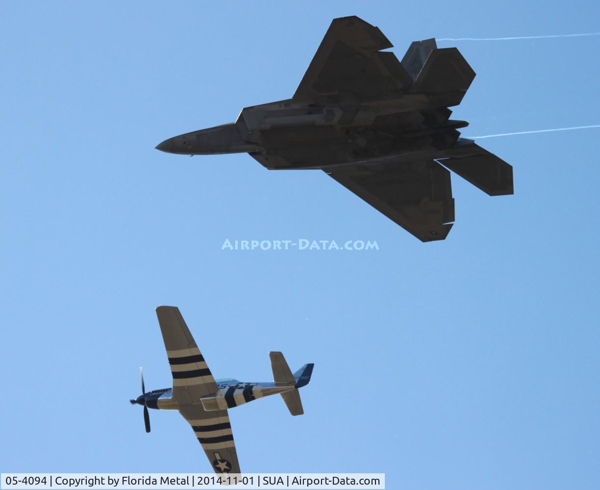 05-4094, 2005 Lockheed Martin F-22A Raptor C/N 4094, Heritage flight