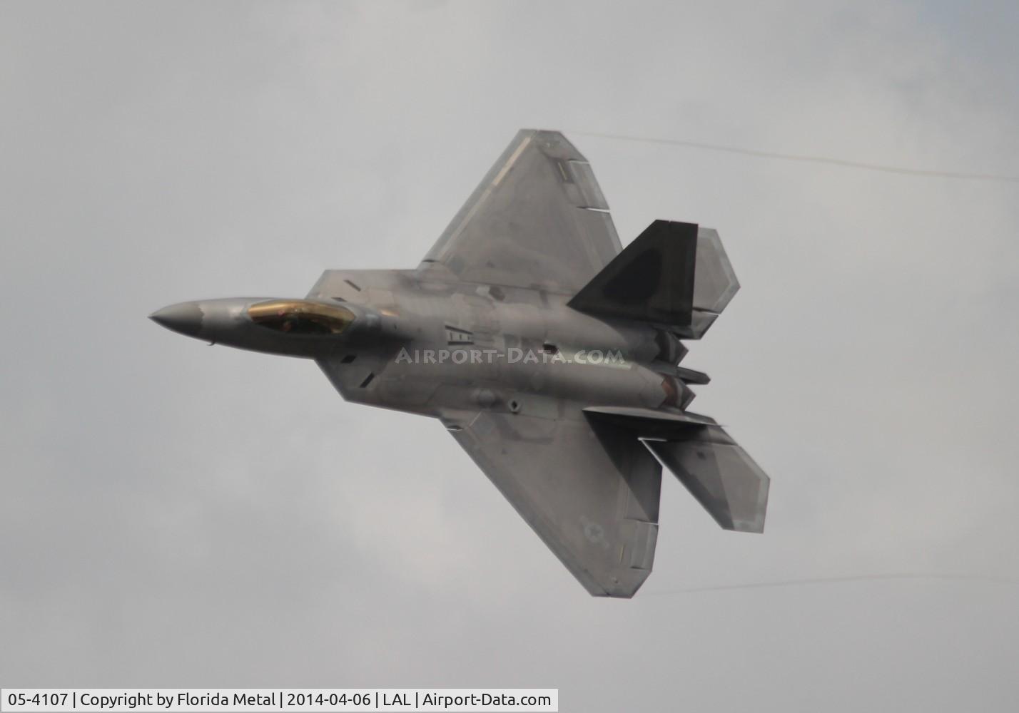 05-4107, 2005 Lockheed Martin F-22A Raptor C/N 645-4107, F-22A Raptor