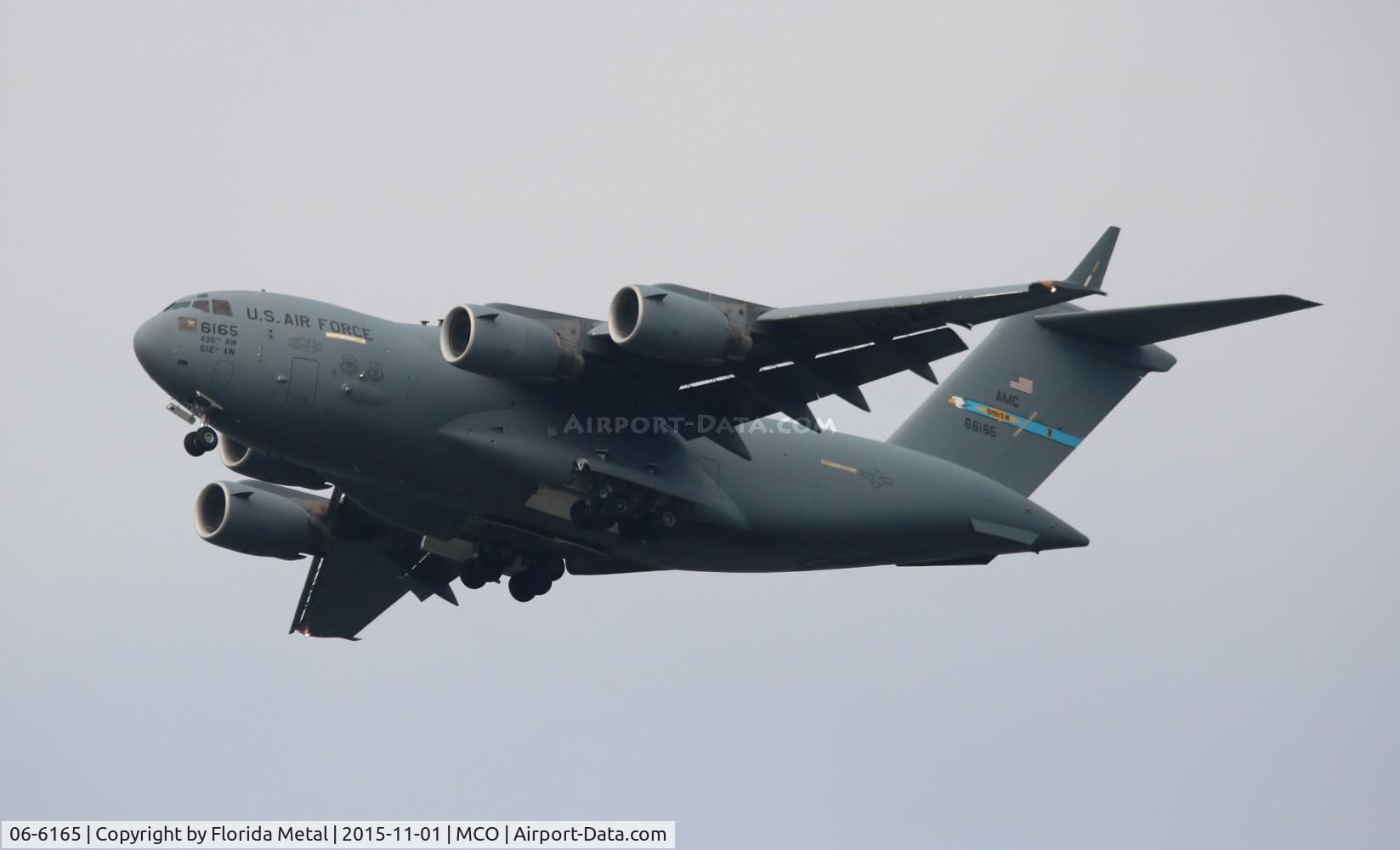 06-6165, 2006 Boeing C-17A Globemaster III C/N F-174/P-165, C-17A Globemaster