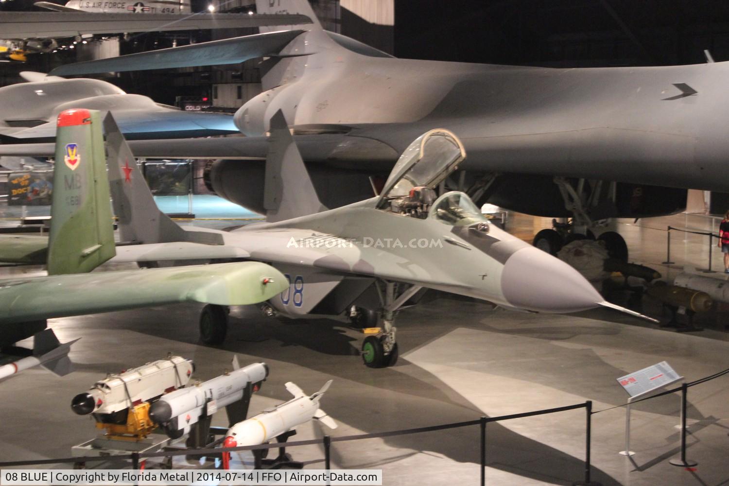 08 BLUE, Mikoyan-Gurevich MiG-29A C/N 2960516761, Mig-29A